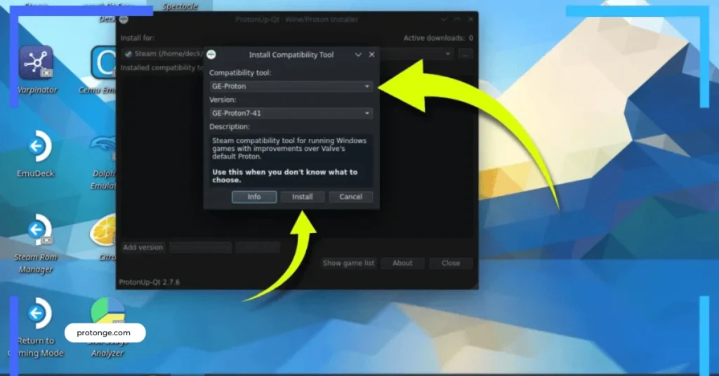 Key to Windows Games on Linux